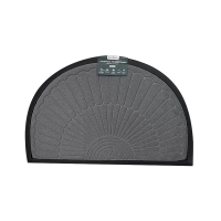 Коврик придверный полукруг Eco Fabric Лучи 40*60 см Серый 4060-023
