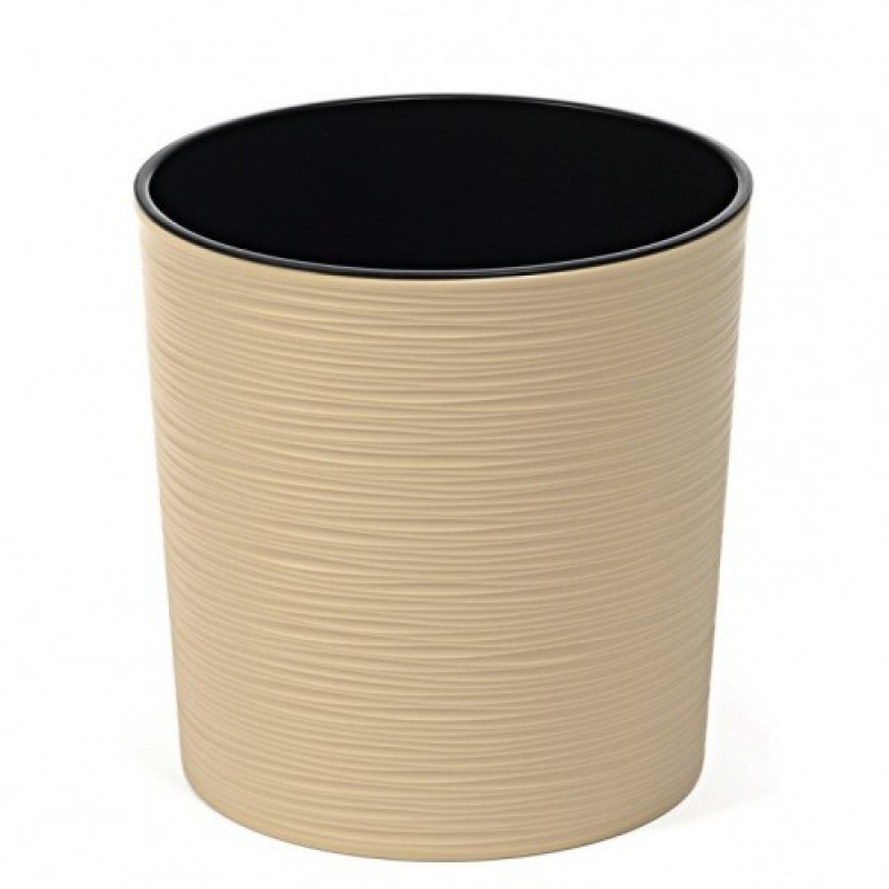 Горщик терасний Ламела Мальва Долото 30 см з вкладом 723 - Мікс