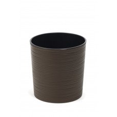 Горщик терасний Ламела Мальва Долото 30 см з вкладом 723