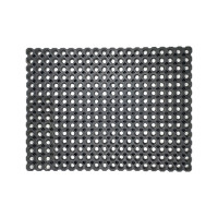 Коврик придверный резиновый ДЗ 60*78 см Соты К-36