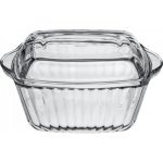 Каструля з кришкою прямокутна Pasabahce Borcam 1,2 л - Синій