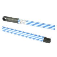 Кий прогумований Eurogold 1,2 м Блакитно-білий 120REZ-B-RO