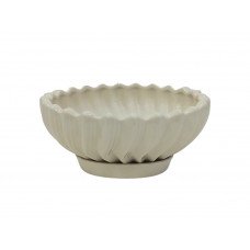 Горщик КООП Соняшник  h-8 см 1,5 л Кремовий 0178