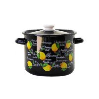 Каструля Idilia 4,5 л 1615/4 Фреш лимон чорний 44319