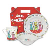 Набор детский ГСП 3 пр Мяу 76000455