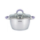 Каструля Pepper Purple Iris 1,6 л 16*9.5 см PR-1107-16