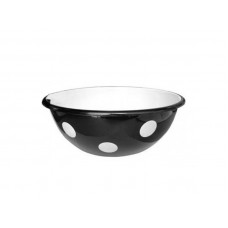 Миска Idilia 1,5 л 0308/4 Белый горох черный 41402