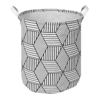 Корзина тканевая круглая Idea Home Geometry 35*45 см TC-38