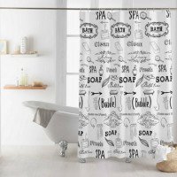 Шторка для ванної Dariana 180*180 см ZHY004-1