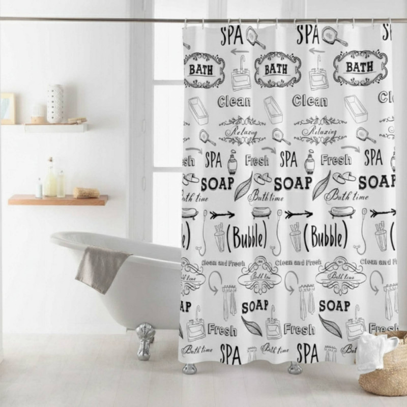 Шторка для ванної Dariana 180*180 см ZHY004-1 - Жовтий