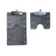 Набор ковриков для ванной 60*100 см Banyolin Классик CLT202001 2 пр 172-Grey