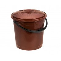 Ведро с крышкой R-plastic 15 л.