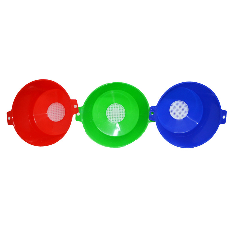 Лійка з ситом Консенсус 2,4 л - Білий