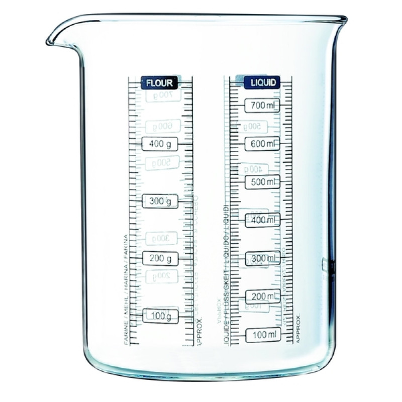 Кружка мірна Pyrex Kitcken lab 0,75 л LABBK75/7046 - Зелений