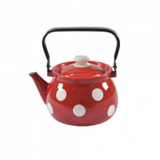 Чайник Idilia 2,5 л 2710/4 Білий горох червоний