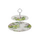 Фруктовниця скляна Limited Edition Apple Tree 2-ярусна 19-557