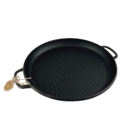 Жаровня чавунна лита гриль SNT 40*4 см 400-40Gr