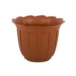 Цветочный горшок Ламела Лаура 20 см 472 - Белый