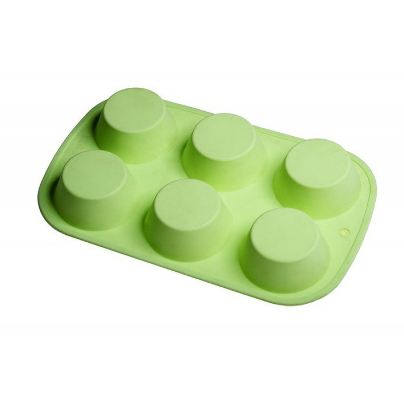 Форма для випічки кексів Empire 28*17*3 см Рівний на Планшеті силікон EM-7100 - Фіолетовий Прозорий