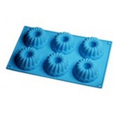 Форма для випічки Empire 29*17*4 см Кексниця рифлена силікон EM-9827