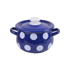 Каструля Idilia 2,4 л 1711/4 Білий горох Синій 42526