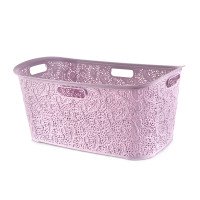 Кошик для білизни Hobby life Мереживо 40 л 08 1072