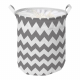 Кошик тканевий круглий Idea Zig Zag 34*45 см LY-03