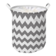 Кошик тканевий круглий Idea Zig Zag 34*45 см LY-03