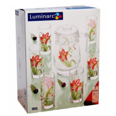 Набір для соку Luminarc 7 пр Iris g4888