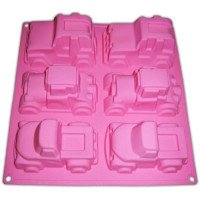 Форма для выпечки Empire 23*22*4,5 см Ретро автомобиль силикон EM-7143