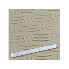 Скалка текстурная Empire 20*1,3 см Прозрачная ЭМ-8945