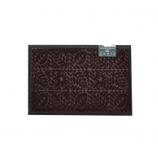 Килимок придверний Eco Fabric Листя 40*60 см Коричневий 4060-108