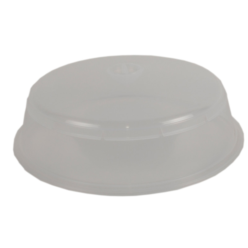 Кришка для мікрохвильової печі IL-PE Прозора 28 см  - Бордовий