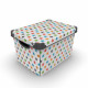 Контейнер для речей Quty Light Box Colored stars 20 л 5338