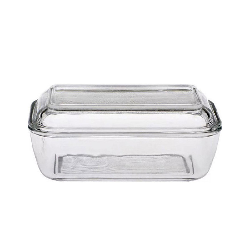 Маслянка з кришкою Luminarc Clear 17 см - Голубий