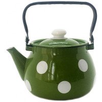 Чайник Idilia 2,5 л 2710/4 Білий горох зелений 39805
