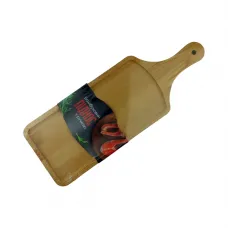 Поднос бамбуковый SNT с ручкой 33*12*1 см 8821