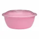 Миска з кришкою Plastics Craft Ягідка 3 л ПГ-1060 - Фламінго