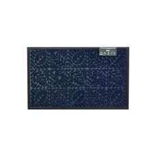 Килимок придверний Eco Fabric Листя 40*60 см Синій 4060-109