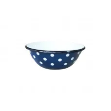Миска Idilia 0,6 л 0305 Полька Синяя 43114