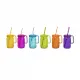 Кружка скляна Herevin Decorated Mug Mix 370 мл 6917987 - Білий/М’ятний