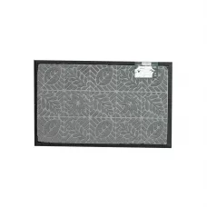 Килимок придверний Eco Fabric Листя 40*60 см Сірий 4060-107