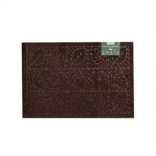 Килимок придверний Eco Fabric Листя 40*60 см Коричневий 4060-008