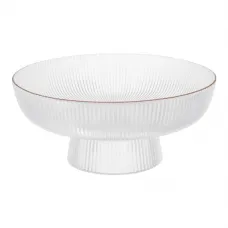 Фруктовница на ножке Limited Edition Viva Edge Clear 26.5*11 смB100069