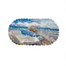 Килимок для душової Eco Fabric Камінці 66х38см фото принт 6634-003
