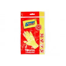 Перчатки резиновые Бонус Эконом M