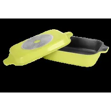 Каструля з кришкою Ringel Zitrone 6+3 л лимонна RG-2108-34