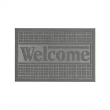 Коврик придверный без кромки Eco Fabric Welkome 40*60 см Серый 4060-015