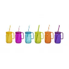 Кружка скляна Herevin Coloured Mug Mix 370 мл 111763-300
