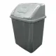 Мусорное ведро с поворотной крышкой Plastics Craft 18 л ПГ-1080